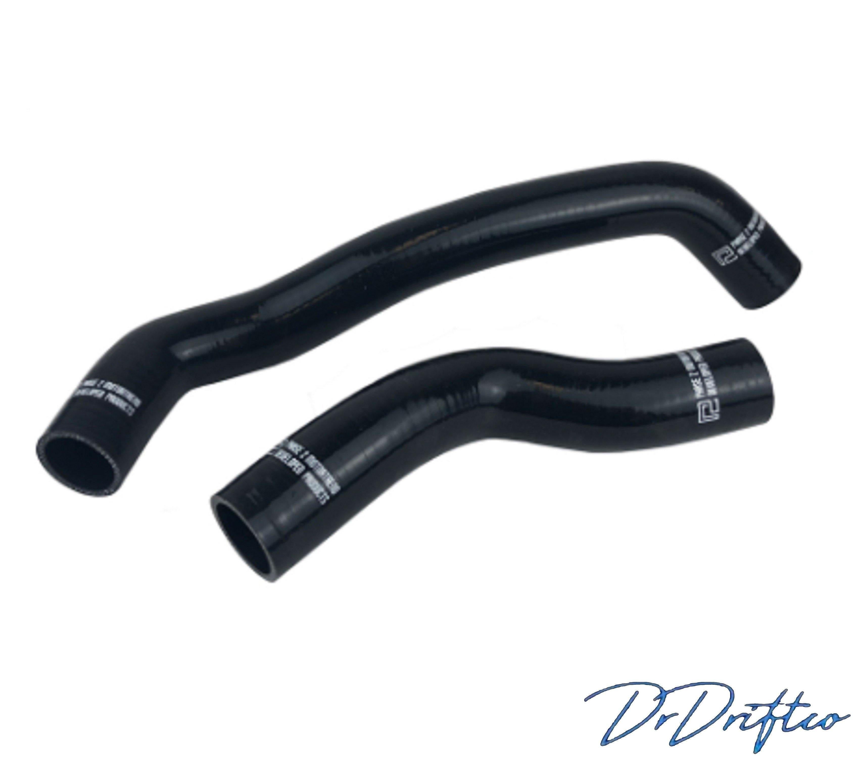 P2M Mazda FC3S & FD3S Radiator Hose kit: Black/Blue - DrDriftco