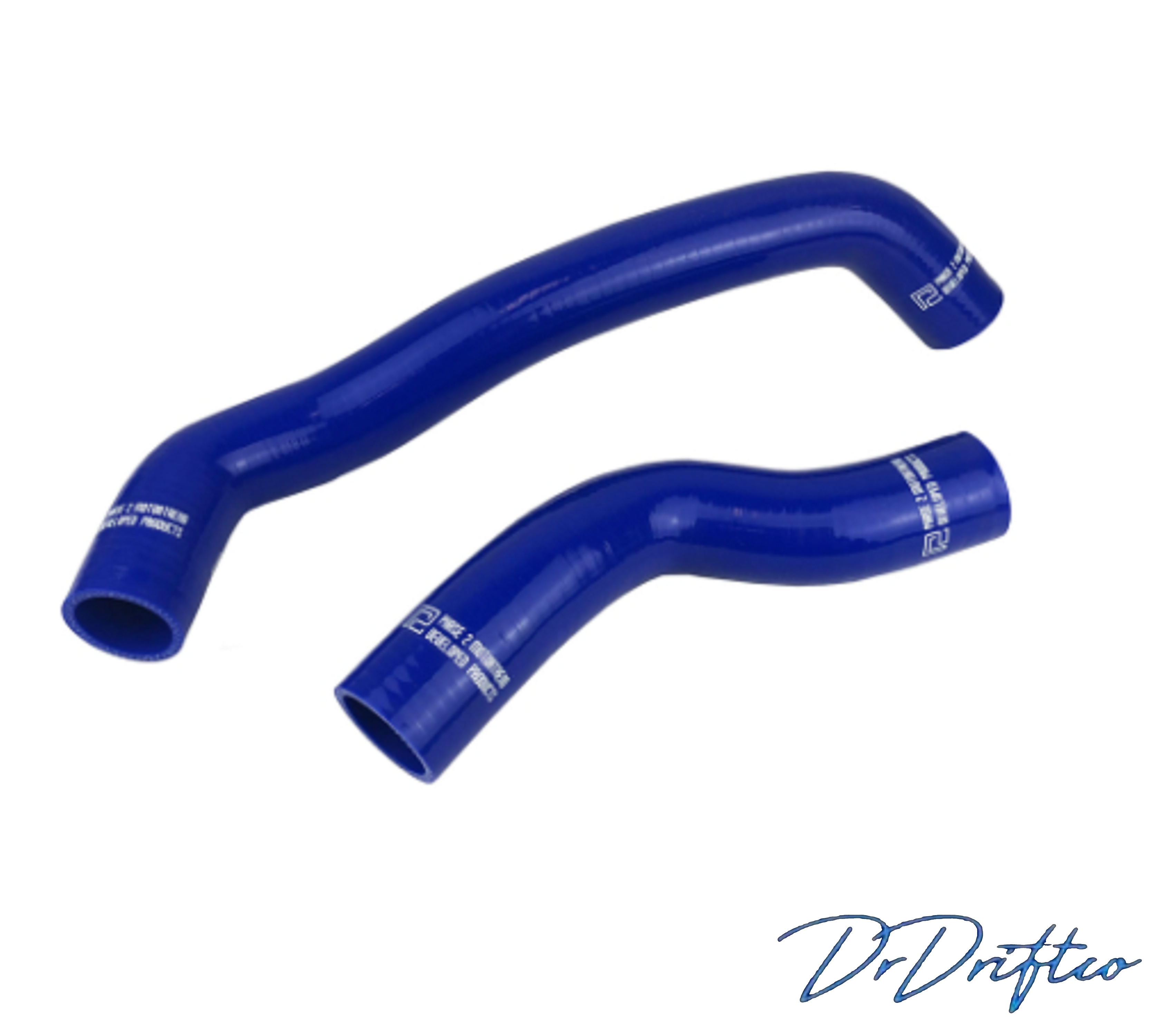 P2M Mazda FC3S & FD3S Radiator Hose kit: Black/Blue - DrDriftco