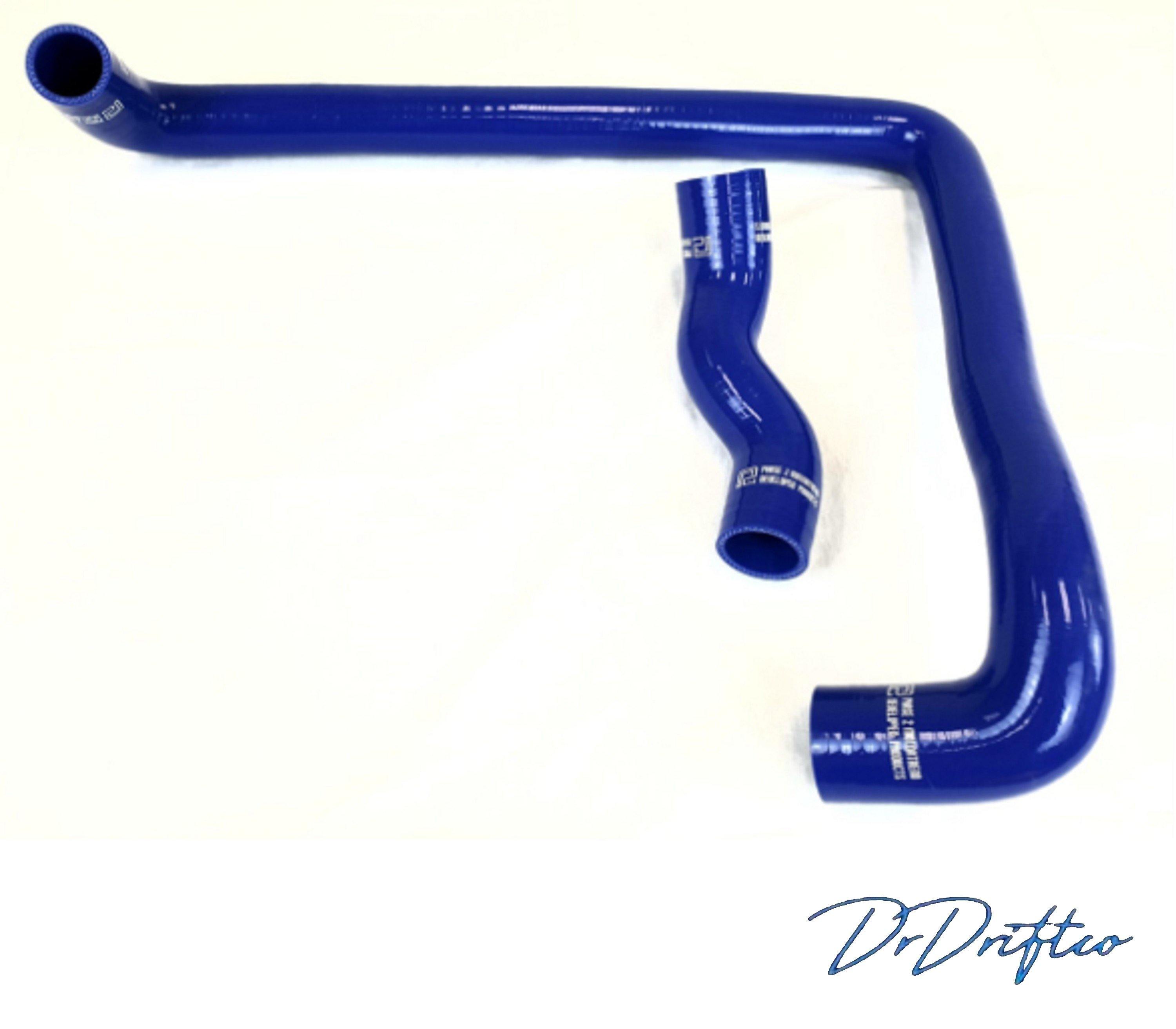 P2M Nissan Z33 300zx Radiator Hose kit: Black/Blue - DrDriftco