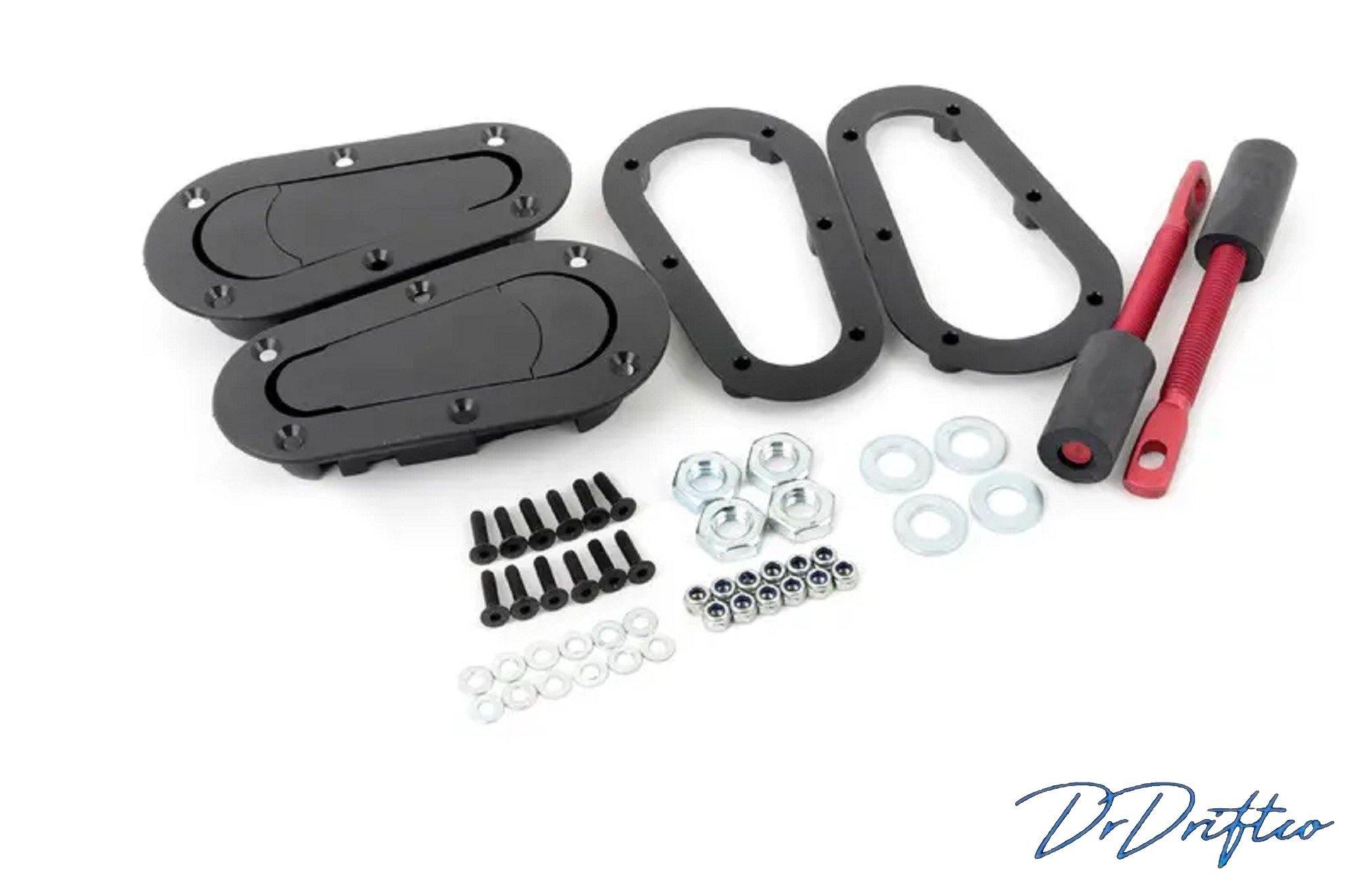 Universal Aerocatch Hood Pins Non-Locking Kit - DrDriftco