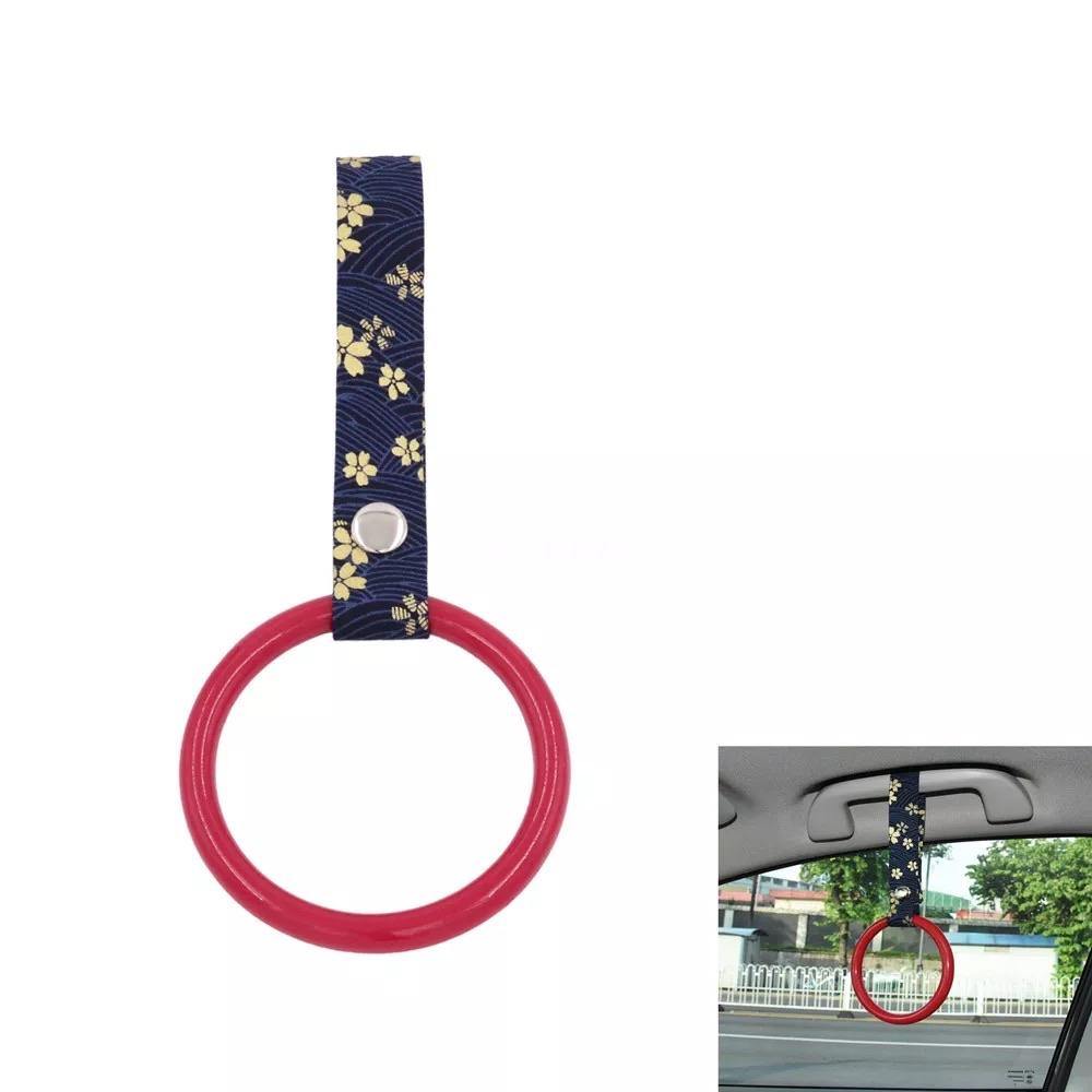 JDM Tsurikawa Subway/Train Handle Ring Charm Strap | Heart & Circle - DrDriftco