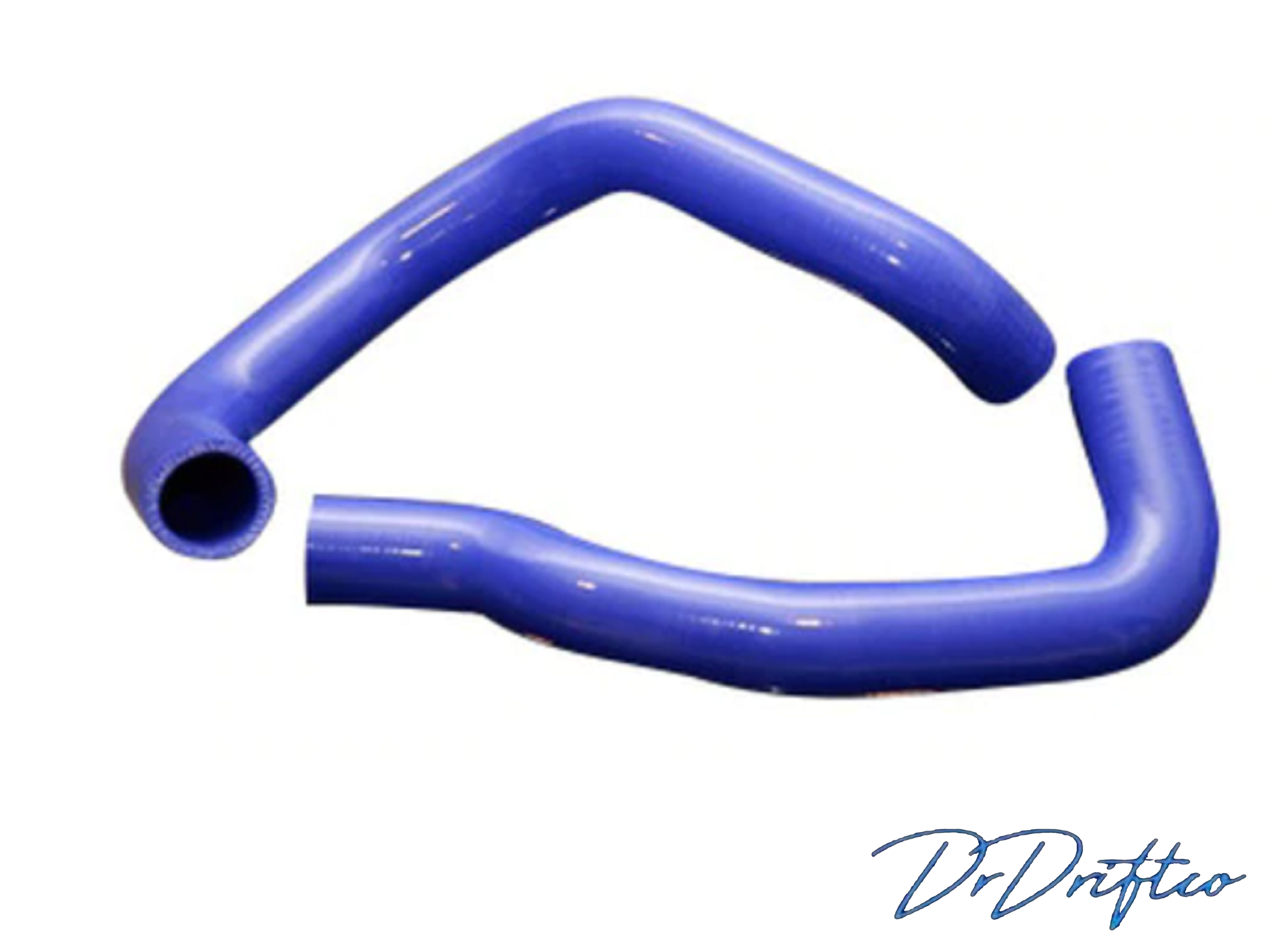 P2M Nissan KA24DE Radiator hose kit- Blue/Black - DrDriftco